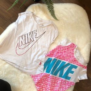 Nike shirts size 3T selling together